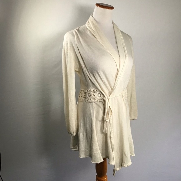 Anthropologie Cotten linen light knit - Picture 1 of 5